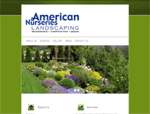 Tablet Screenshot of anlandscape.com